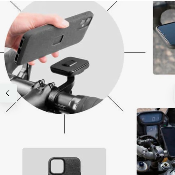 NWT Peak Design Wall Mount for Phones With Mag Safe in White - Picture 2 of 9